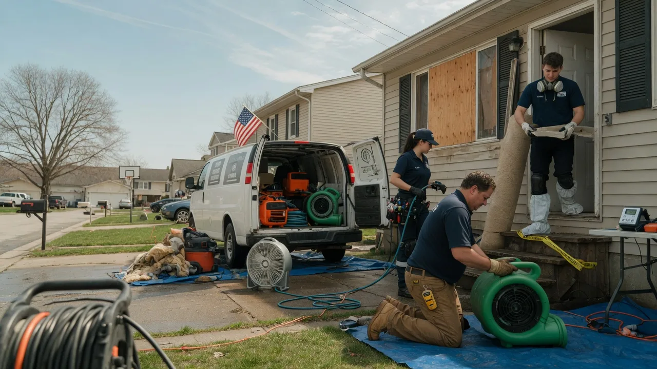 Water Damage Restoration in Dimock, SD near me